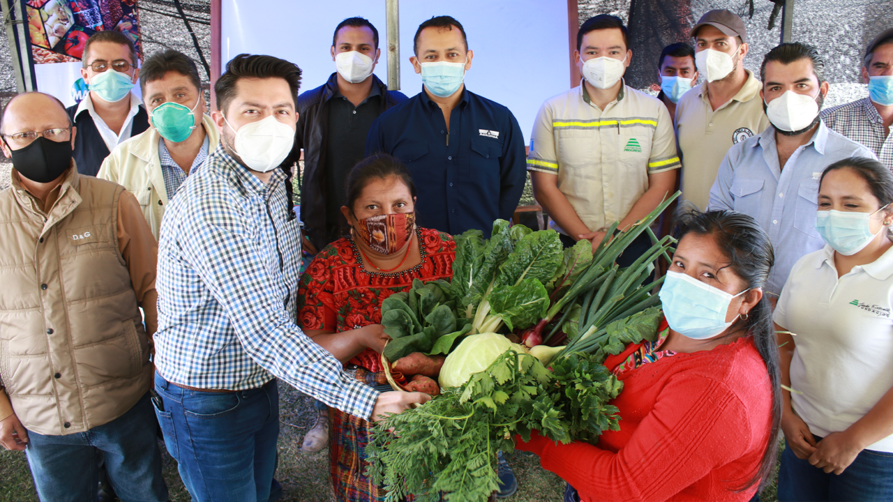 Modelo de encadenamiento agrícola con agricultores sanjuaneros y Mineduc