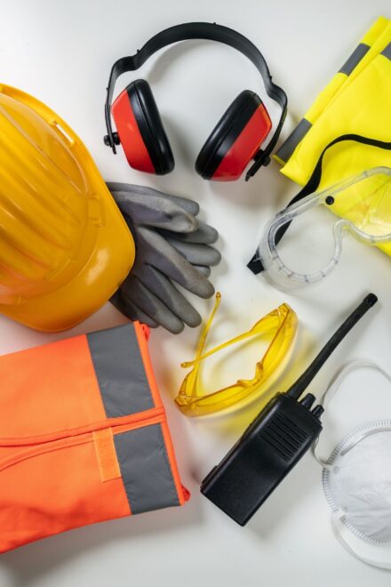 Equipo de protección personal para industrias y normativas